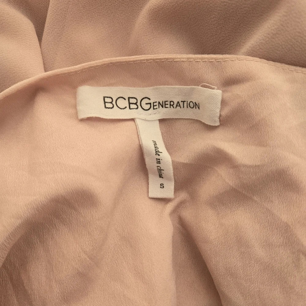 Pretty Blush Pink Ruffle Dress EUC - Picture 8 of 12